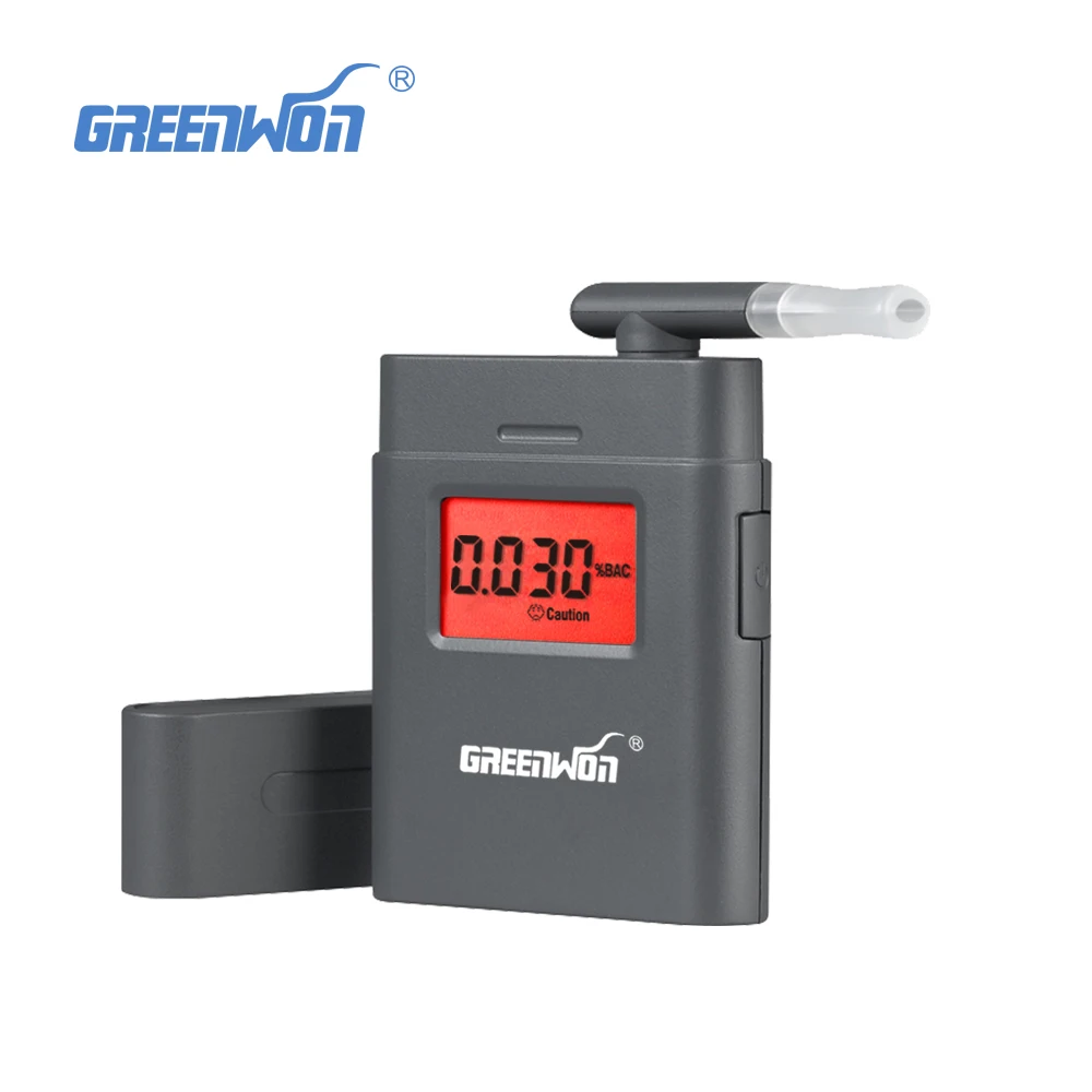 

Patent Digital Alcohol Tester with 360 degree rotating mouthpiece breathalyzer alcohol tester remind driver safety in roadway