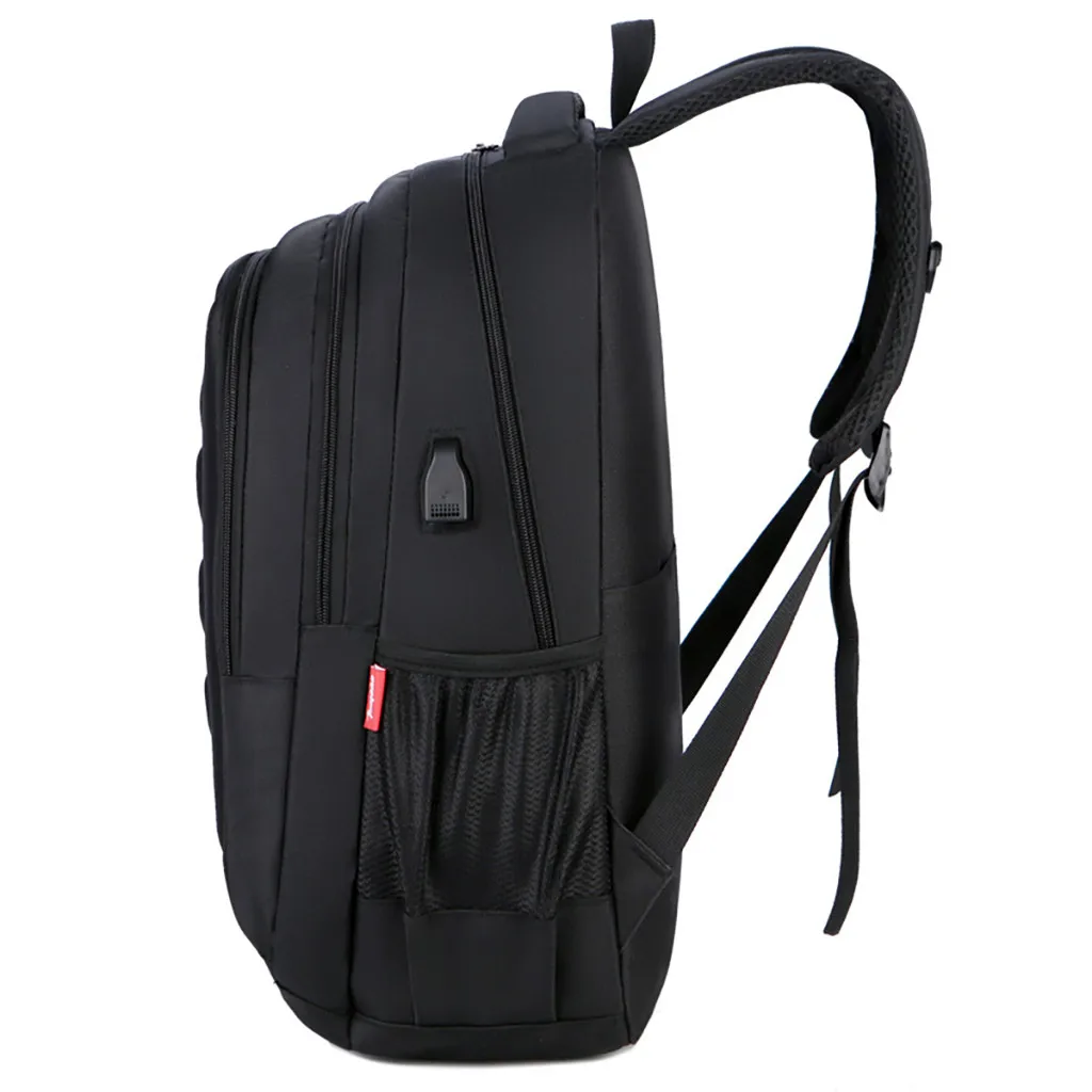 Fashion man laptop backpack Men's New Business Backpack Computer Bag Travel Backpack Clamshell Multifunctional#EX