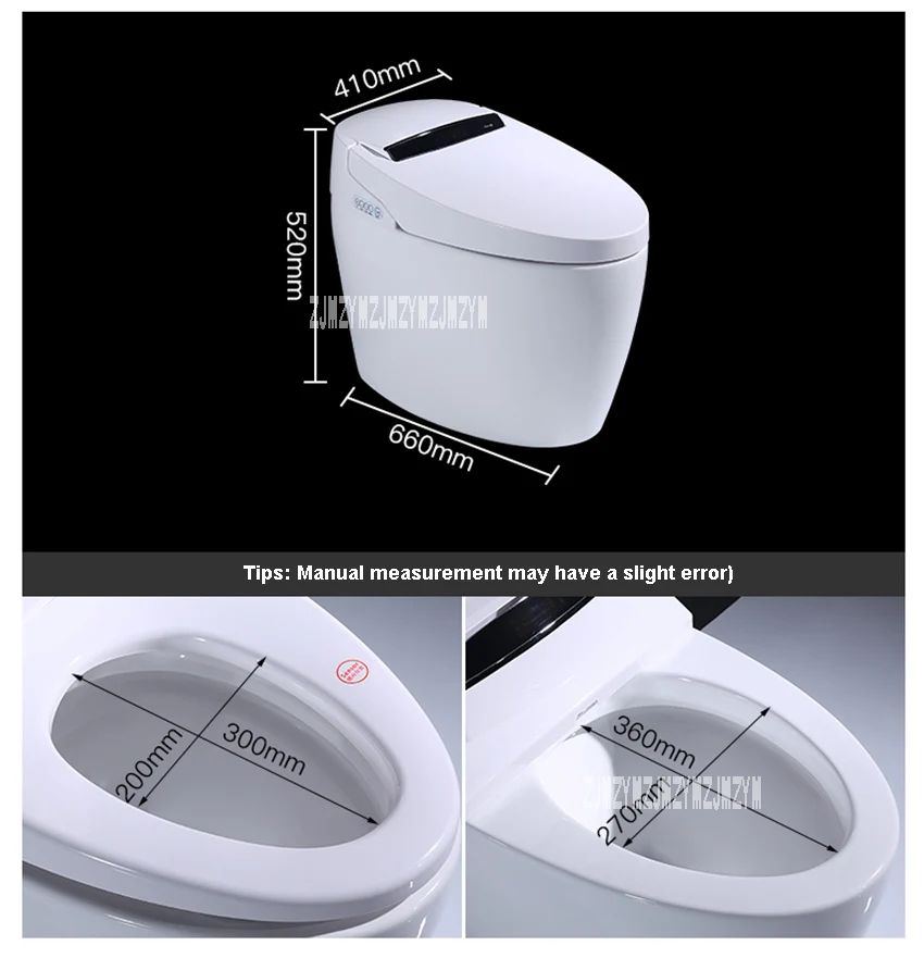 6102mp полностью автоматический флип умный туалет высокого качества интегрированный умный туалет бытовой керамический туалет для ванной