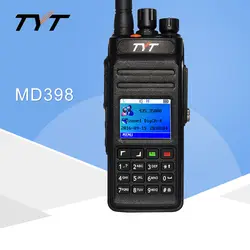 Применимо TYT MD398 DMR цифровая рация Водонепроницаемый IP67 двухстороннее радио высокого Мощность 10 W радиолюбителей трансивер