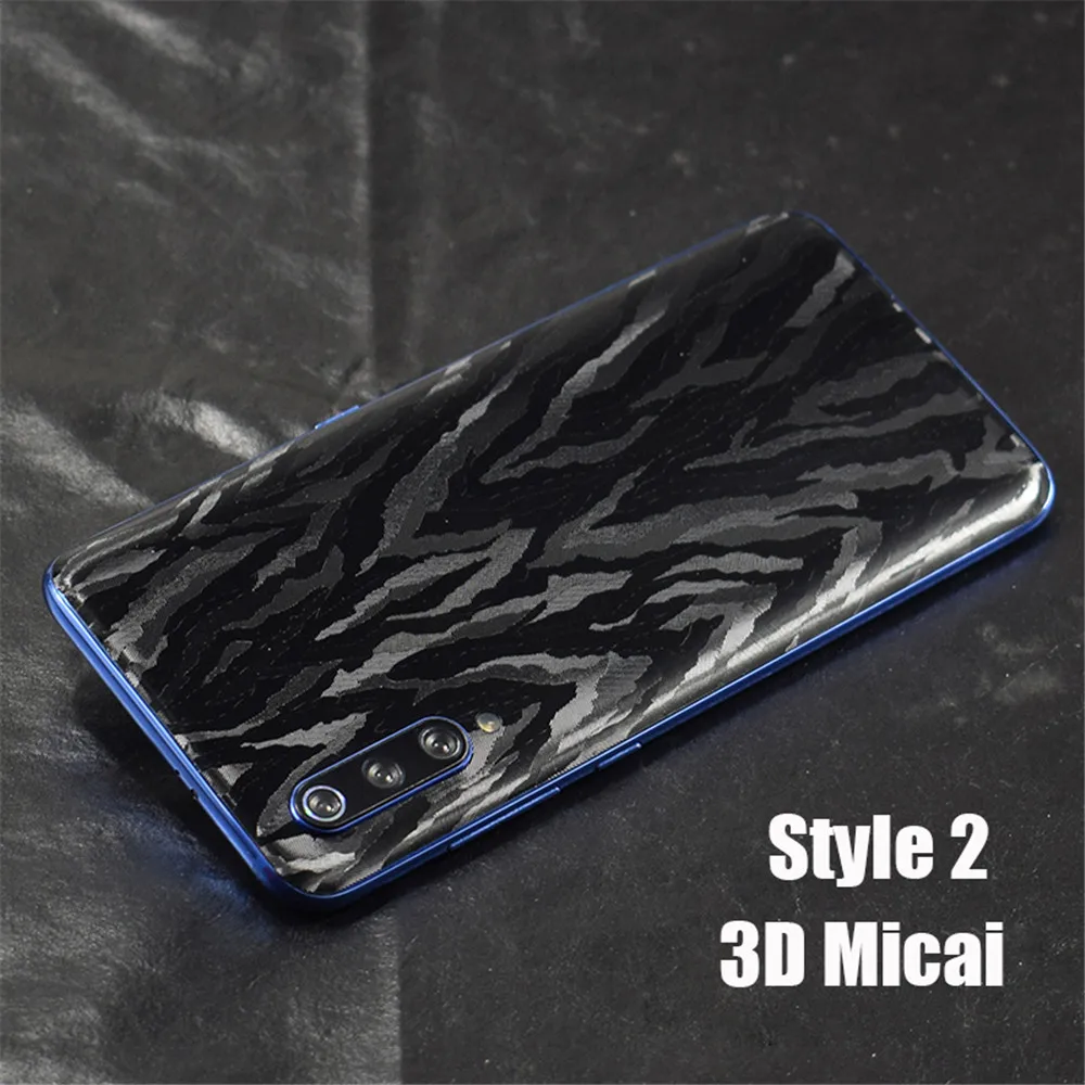 Phone Sticker For Xiaomi Mi Mi9 Mi 9 Mi 8 Lite A2 MiX3 Film Carbon Fiber Protective Sticker For Redmi Note 7 Redmi Note 5 6 Pro  (4)
