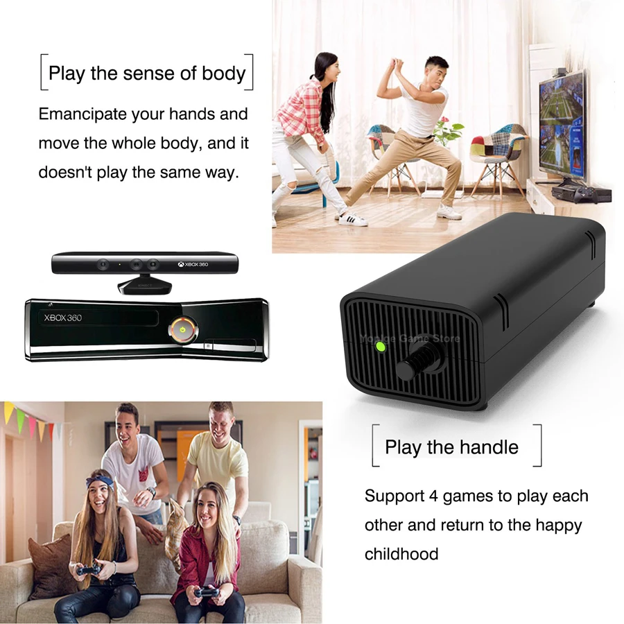 Блок питания для адаптера переменного тока 100 ~ 240 В 135 Вт Xbox 360 S тонкое зарядное
