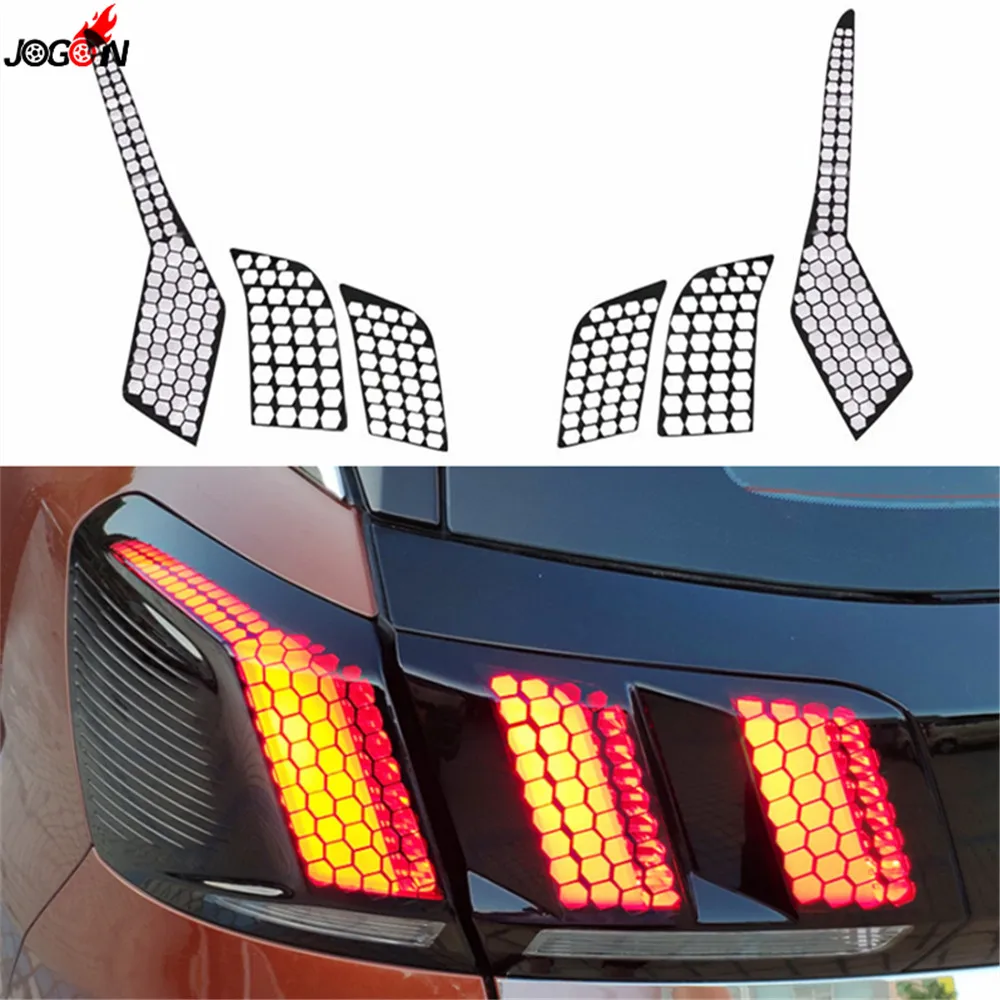 Rear Tail Light Lamp Cover Trim Sticker Moulding Film Cover
