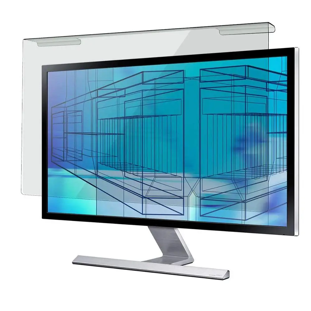 

Anti Blue Light Screen Dust Protection Cover Widescreen Desktop Monitor, Blocks Excessive Harmful Blue Light Reduce Eye Fatigue