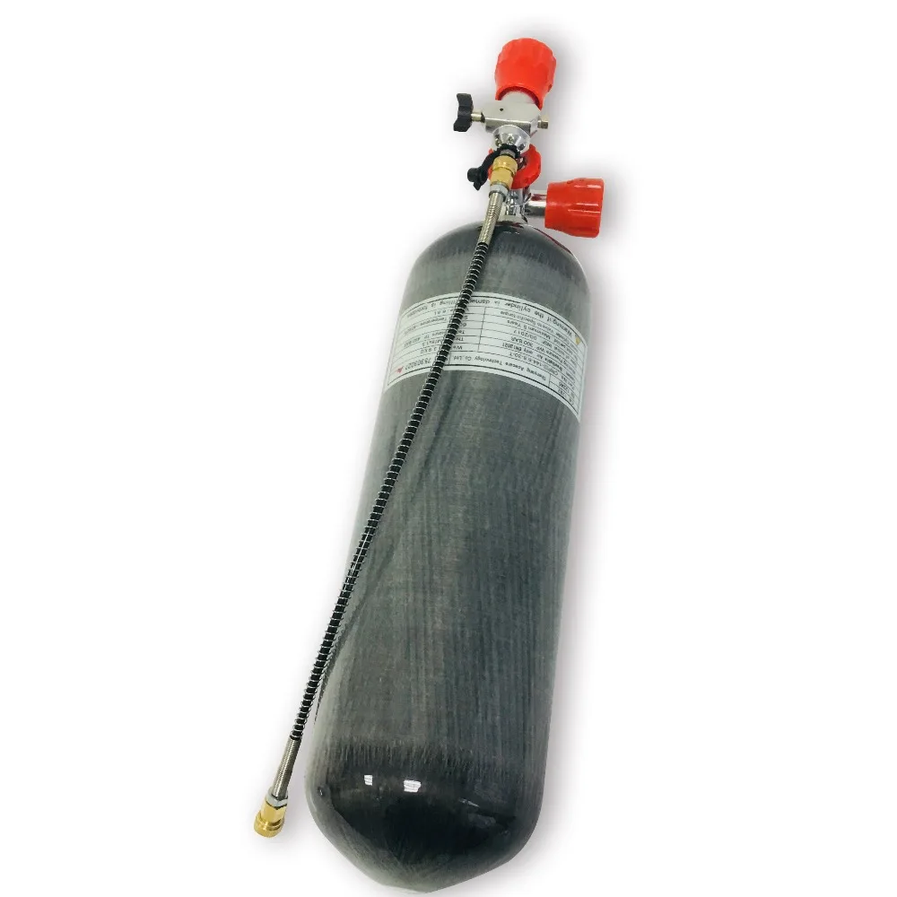 AC168101 Air Rifle Pcp 6.8L 4500Psi 300Bar Paintball Air Gun Airforce Condor Airgun Diving Bottle High Pressure Cylinder Acecare