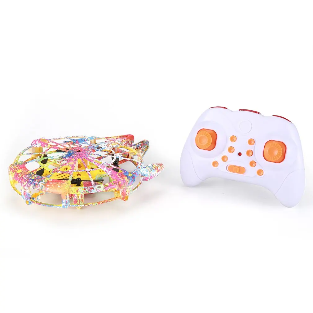 

2.4G 6 Channels High Speed Gyro Instrument Height 90 Degrees Smart Stop Headless Mode 3D Flips Four-axis Aircraft RC Drone Gift