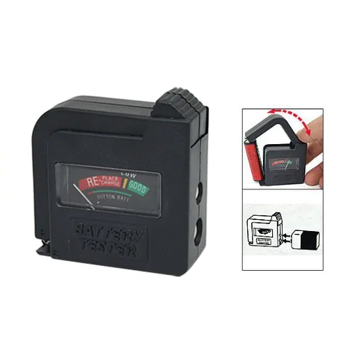 

LIXF HOT New Compact Easy-to-Use Battery Charge Tester For Flashlights Clocks Calculators