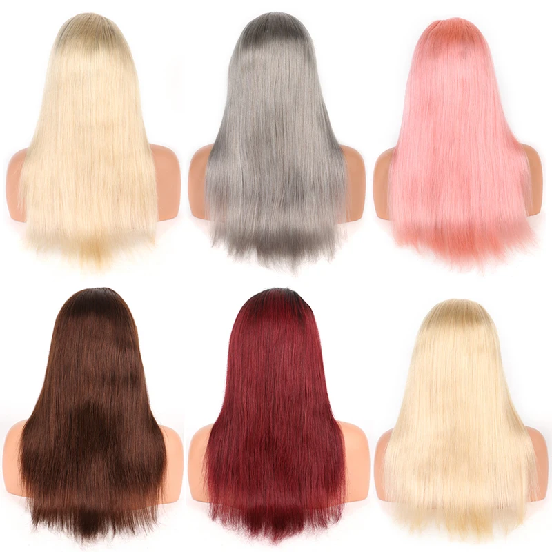 ombre hair human hair wig (2)