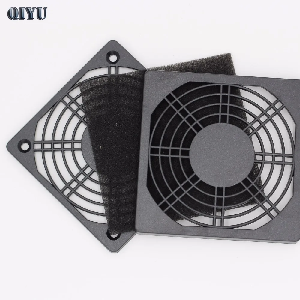Dustproof 80mm Case Fan Dust Filter Guard Grill Protectors Covers PC Comput ne