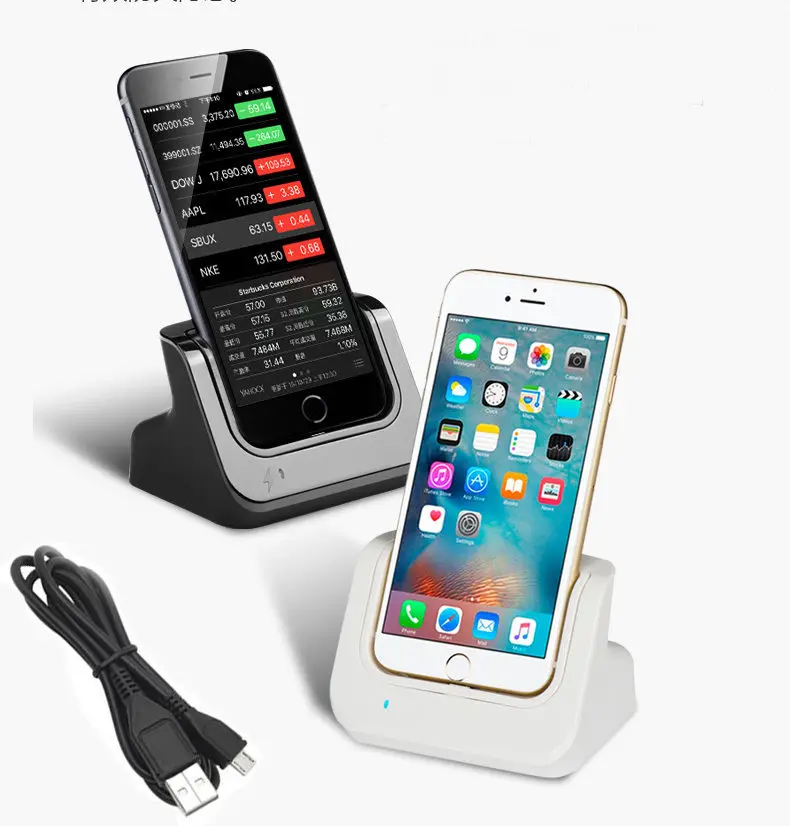 Desktop Dock Charger For Apple iPhone 6 6s Plus 4 7 5 5 Docking Station Data