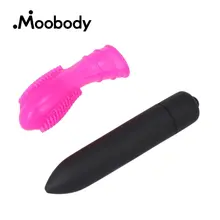 Finger Massage Vibrator Vagina Stimulator Long Bullet Vibrator Adult Sex Toys For Women Clit G-spot Stimulate Breast Massager