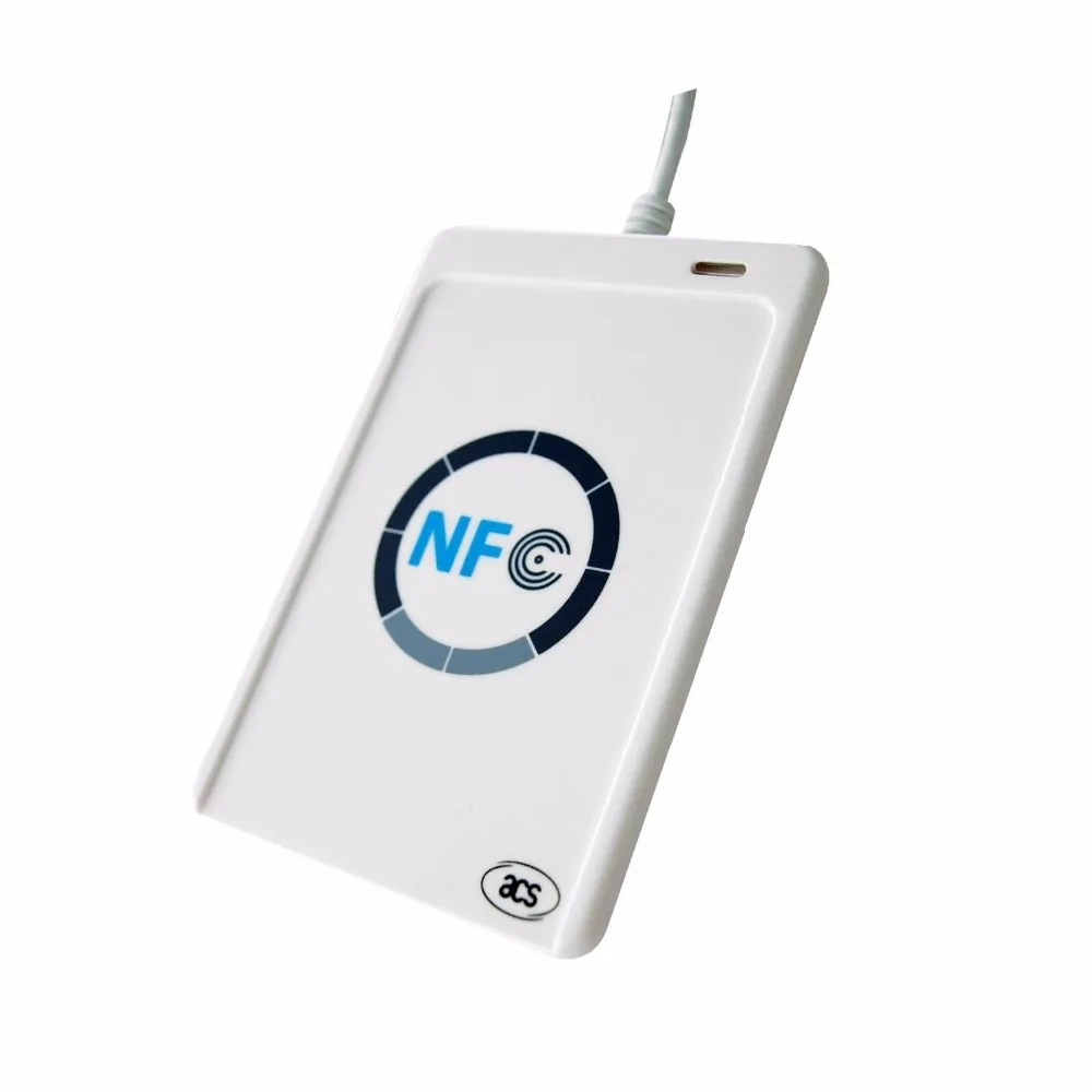 ACR122u NFC программист Читатель Писатель Копир Дубликатор + SDK 5 шт RFID UID записываемая