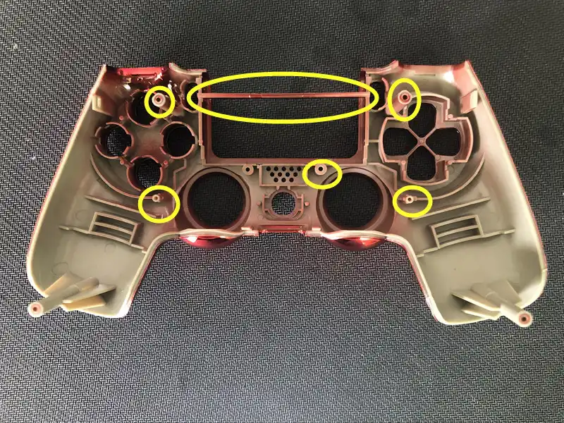 ps4 pro tam konut kabuk dugmeleri kapak kaplama krom kilif playstation 4 pro icin 4 0 ince v2 denetleyici jds040 jdm040 tamir cases aliexpress