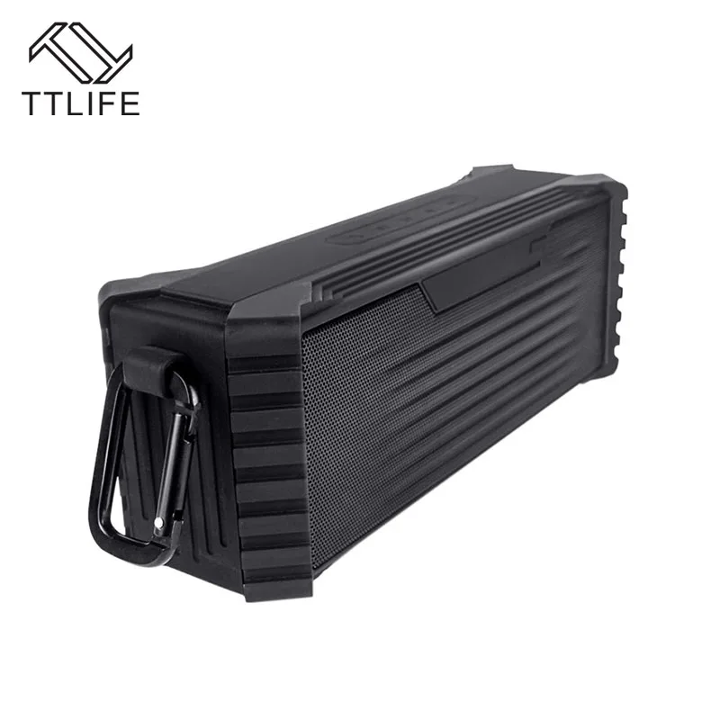 

TTLIFE Portable Bluetooth Speaker Wireless Mini Sound Box Handsfree TF Card with Pouch Protective Case Bag For Travel