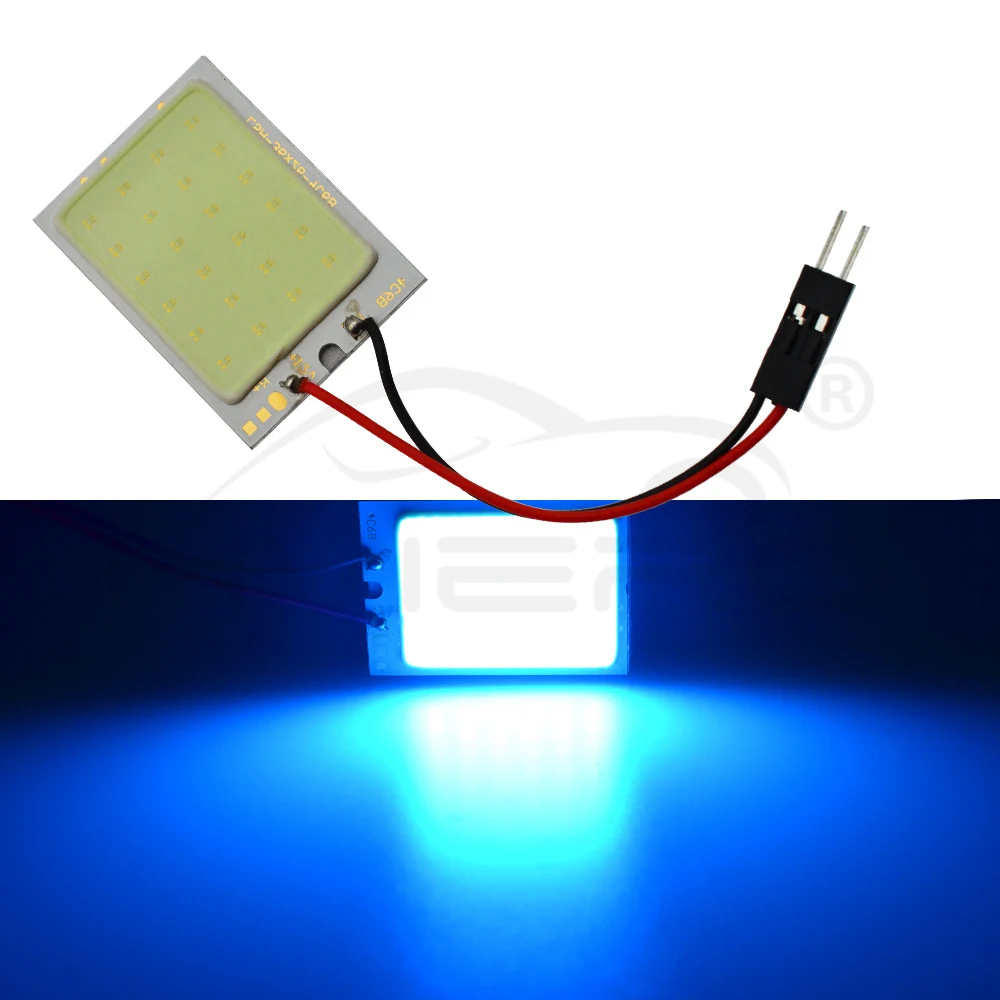 Белый, красный, синий T10 W5w Cob 24SMD 36SMD Автомобильный светодиодный панельный светильник для автомобиля, лампа для чтения в салоне автомобиля, купольная гирлянда BA9S DC 12v