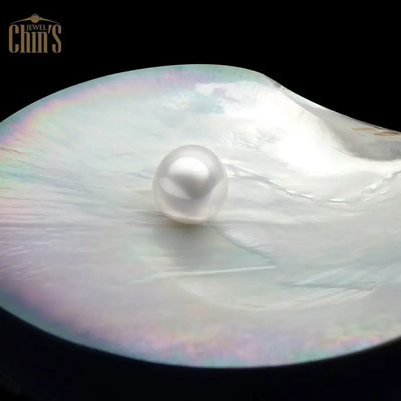 ААА огромный белый австралийский южного моря культивированный свободные перла неразбуренные 14,9*15,5 мм