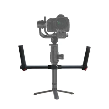 

Extended Handle Dual Handheld Grip Bracket Kit for DJI Ronin-S Handheld Gimbal Stabilizer with Soft Rubber Ring Padded