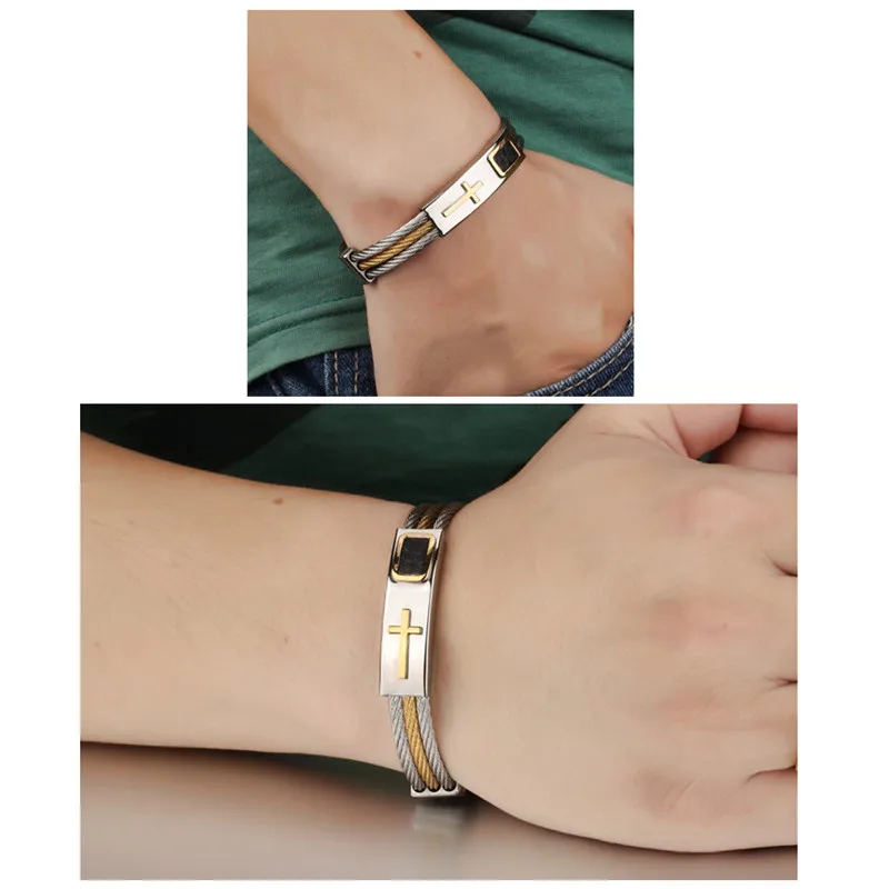 Мужской/женский браслет из стальной проволоки|bangle designer|bracelets & banglesdesigner bangle |