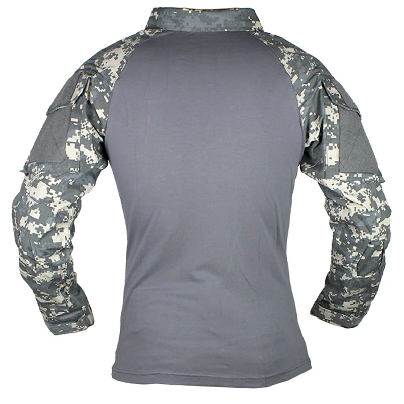 CQC Gen2 Тактические Airsoft Военная армейская БДУ форменная рубашка и брюки набор камуфляж Открытый Пейнтбол Одежда для охоты ACU