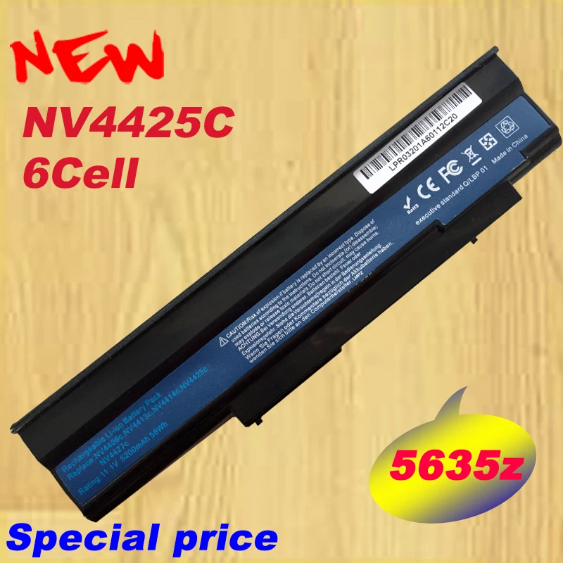 HSW 5200mAh Laptop Battery AS09C31 AS09C71 AS09C75 For Acer Extensa