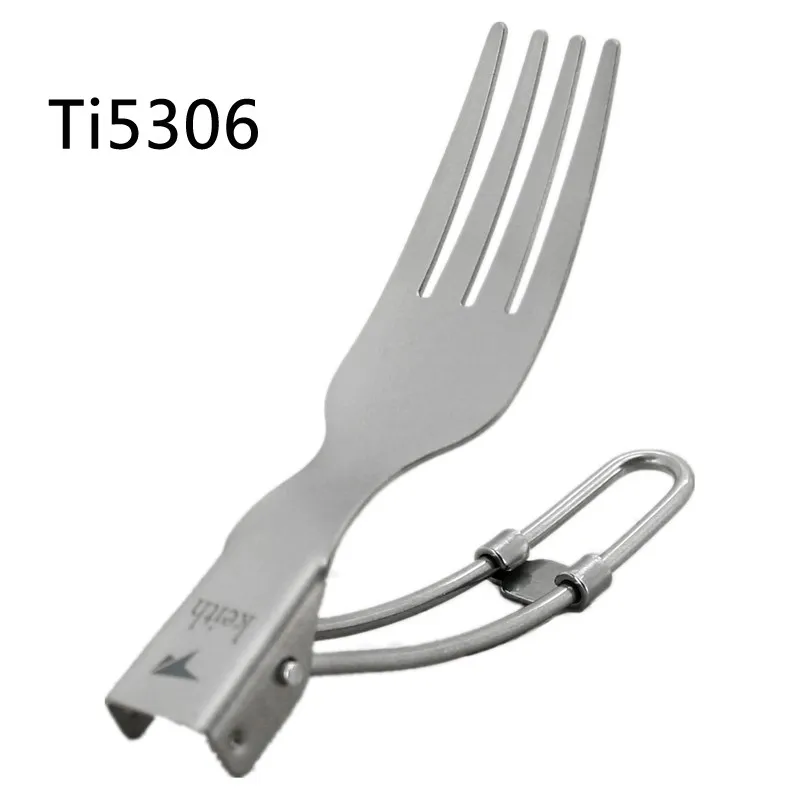 Кит Титановая Ложка походная ложка Складная титановая spork Ti5301/Ti5308