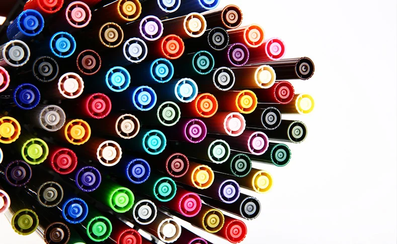 Brush, Art Markers Set, Dual Color, Caligrafia, letras, ABT