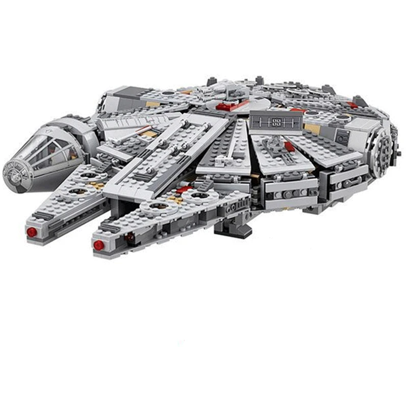 

1381Pcs Millennium Falcon Force Awakening Star Series 7 Building Blocks Toys For Children Toys 05007