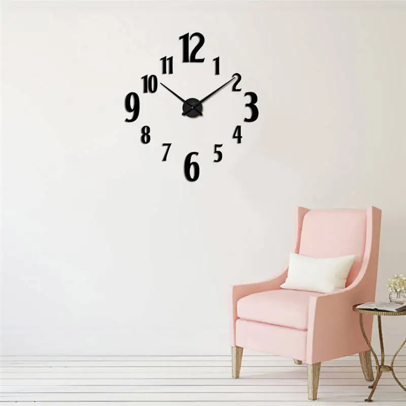 2019 новые ультра низкие цены настенные стикеры Часы креативные цифровые DIY часы