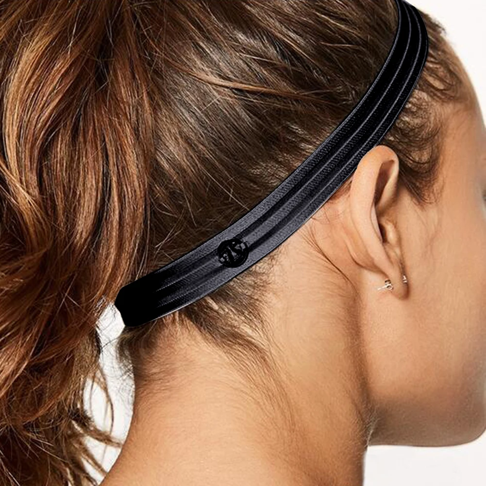 Non Slip Men Women Sweatband Sport Fitness Headband Tennis Badminton Basketball Running Headbands Hair Sweat Band -