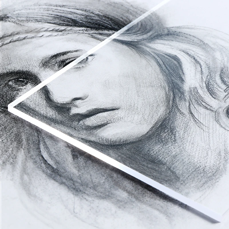 

High permeability acrylic antifouling board painting pad transparent board painting antifouling comic sketch writing watercolor