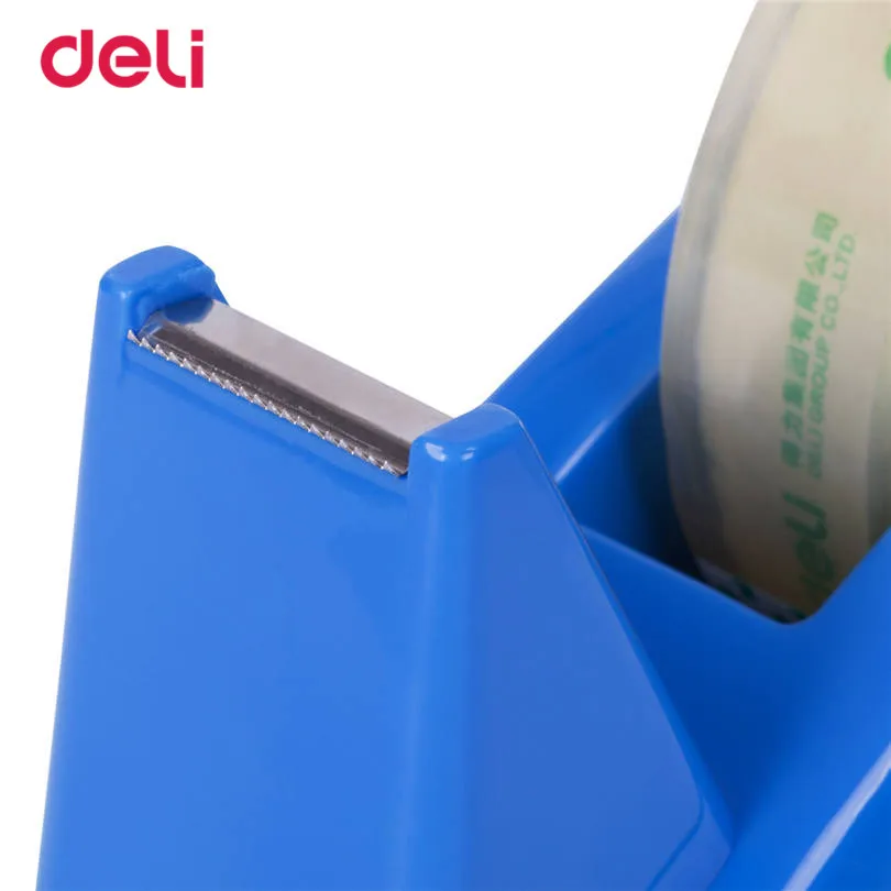 Deli 1 шт. практичная фреза для скотча Диспенсер офисные настольные картонные