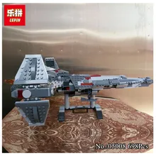 New 698pcs LEPIN 05008 Sith Infiltrator Figure Marvel Building Blocks Set Toys Compatible With 7961