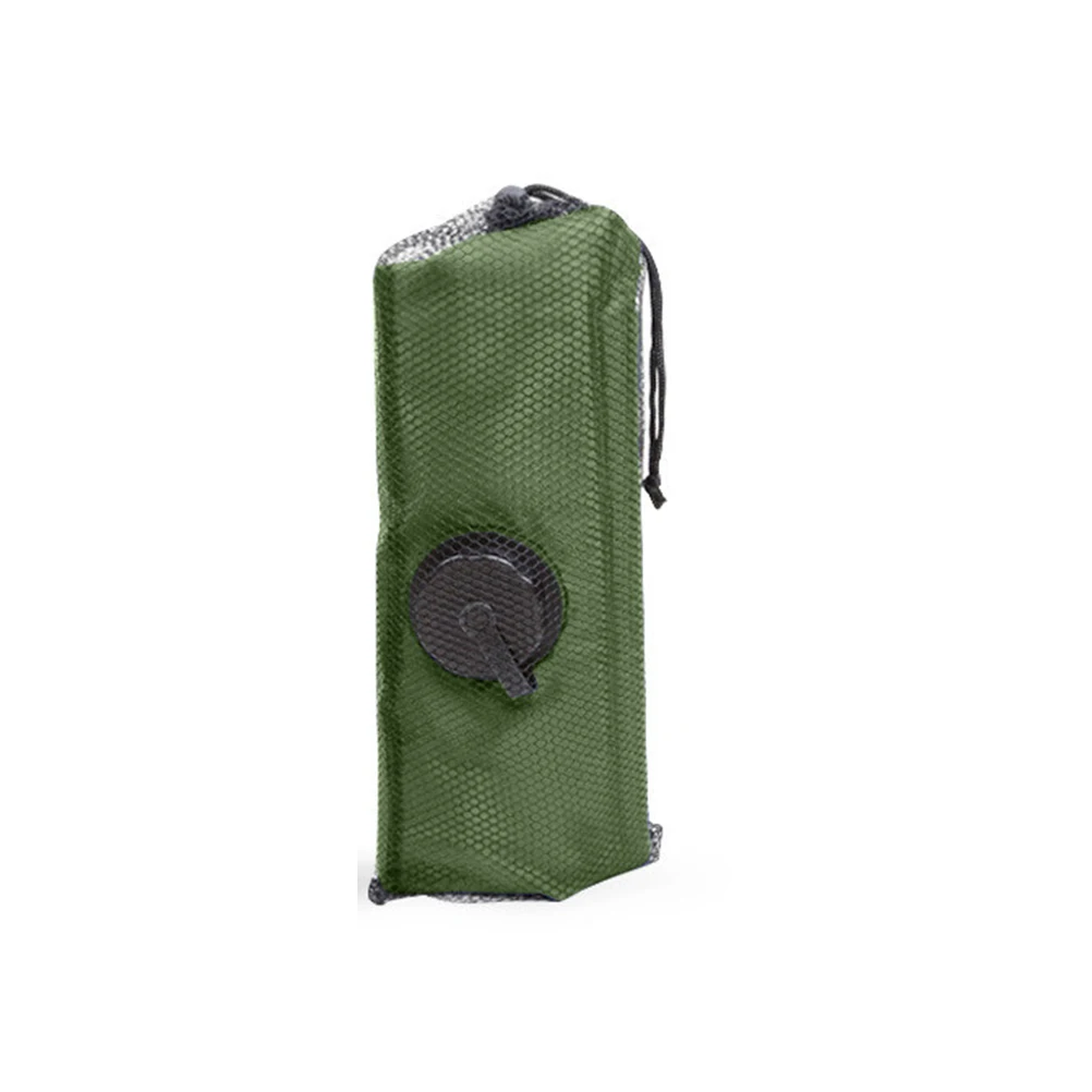 20л Солнечная походная сумка для душа для путешествий на открытом воздухе, походная Солнечная сумка для горячей воды с подогревом(армейский зеленый