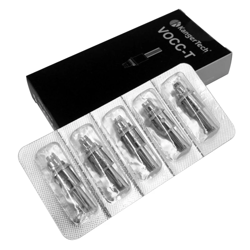 Запасная катушка KangerTech VOCC T NiCr 1 8 Ом 15 шт. для Kanger TOPTANK EVOD & EMOW|coil replacement|replacement coil1.8 ohm |