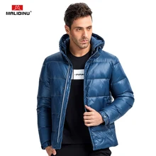 MALIDINU 2017 New Collection Men Down Jacket 70% White Duck Down Winter Down Coat Parka Thick Jacket European Size Free Shipping