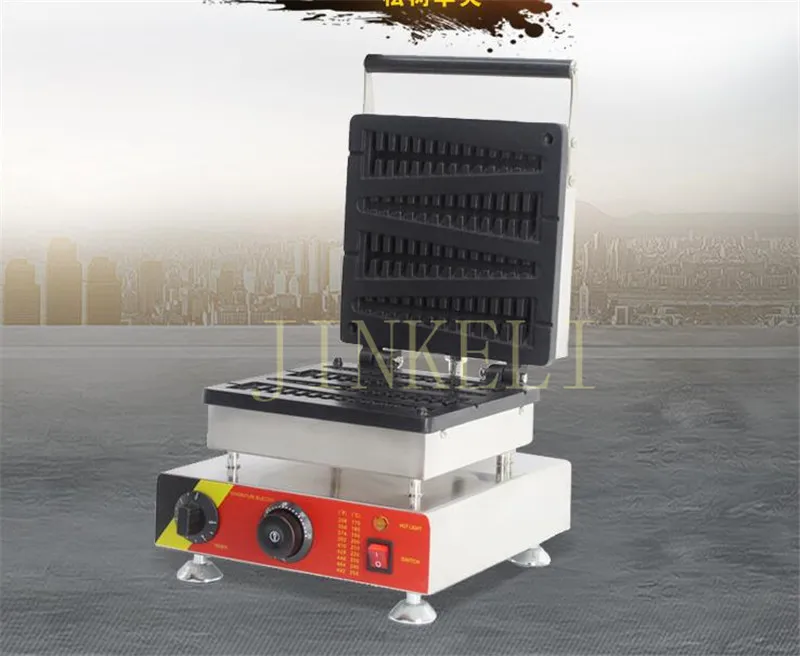 

Free air ship 220v 4 PCS Lolly Waffle Maker 1500w Waffle Stick Hot dog Waffle Machine pine tree waffle making machine for sale