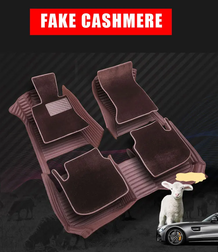 Esteiras do Assoalho Carro de Couro Personalizado para Infiniti Tapetes do Assoalho Duplo para Carros Qx60 Qx70 G25 G37 Acessórios Automóveis G35 Fx35 Fx37 Q50 Qx30 6 High Quality Automóveis e motos