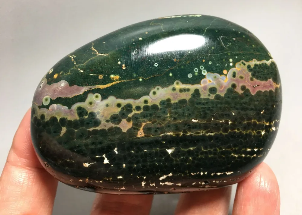 

295g+Raw NATURAL OCEAN JASPER QUARTZ CRYSTAL HEALING stones Mineral specimen