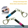 Car Mini Anti Eliminate Static Electricity Auto Key Ring Folding Chain keyring Ornament gadgets keychain lanyard for keys ► Photo 3/6