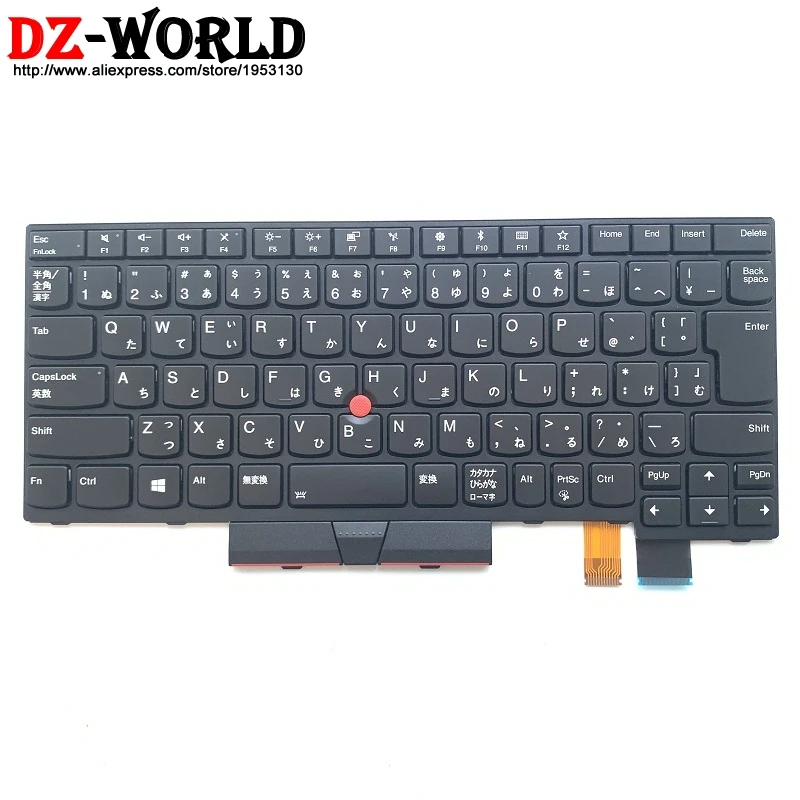  New/Orig JP Japan Backlit Keyboard for Lenovo Thinkpad T470 A475 T480 A485 Backight Teclado 01AX600