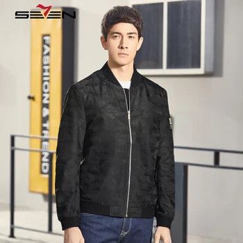 

Seven7 Camouflage Military Camo Jacket Men Windbreaker Causal Fashion Slim Male Jackets Coats Autumn Winter Clothes 113K28030