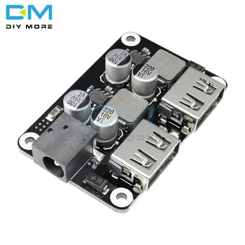 

5PCS QC2.0 QC3.0 QC 2.0 3.0 Dual 2 Double USB Fast Charger Buck Module Input 6V- 30V Single Port 24W Support Car Vehicle Board