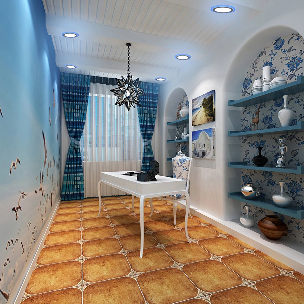 Ultra Slim 6W 9W 16W 24W Round Concealed Dual Color LED Panel Lamp Cool White + Blue/Red/Pink/Green Ceiling Lights Downlight 2x4 led surface mount light