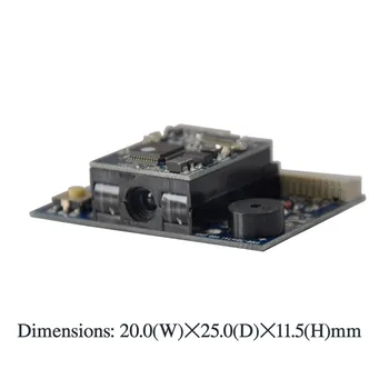 

LV1400 MINI1D CCD Barcode Scanner Engine RS232 Interface For Tickets Checking Turnstile