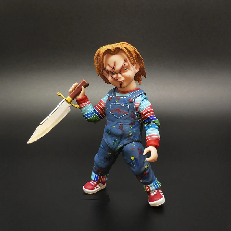 Аниме страшный фильм Ultimate Childs Play Good Guys Чаки экшн фигурка NECA из ПВХ съемная модель