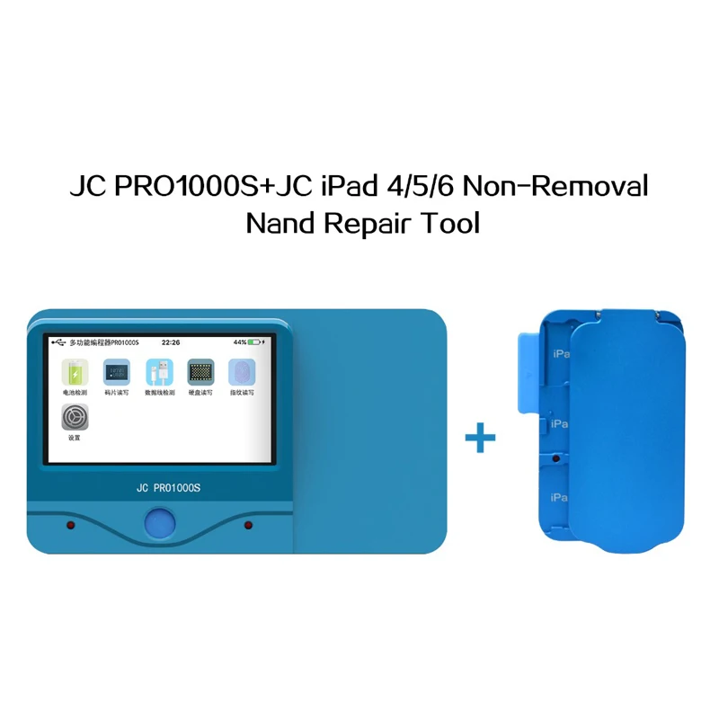 JC PRO1000S NAND Non-удаление программист SN чтения и записи разблокировать iCloud инструмент для ремонта мобильных телефонов для iPad 2/3/4, 5, 6, ошибка ремонт