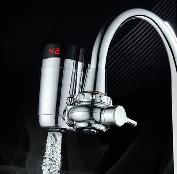 

Connecting electric fast hot water faucet easy installation kitchen bathroom using safety energy saving environmental protection