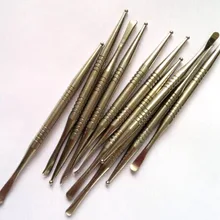 GR2 титана даббер инструмент с шариком и совком для масла Воск титана Dabble L 110 мм