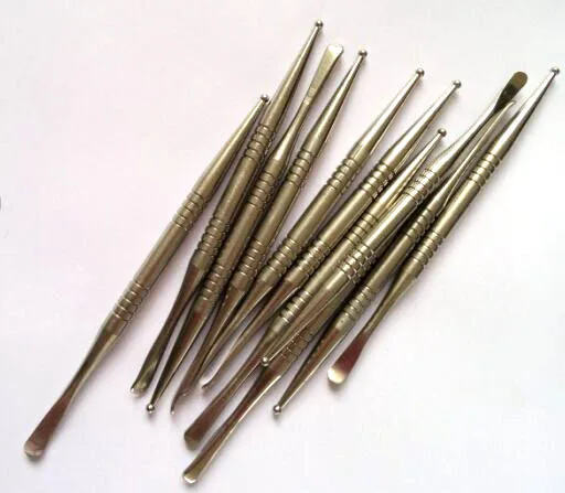 GR2 Титана Dabber инструмент с шариком и совок для масла Воск титана Dabble L 110 мм |