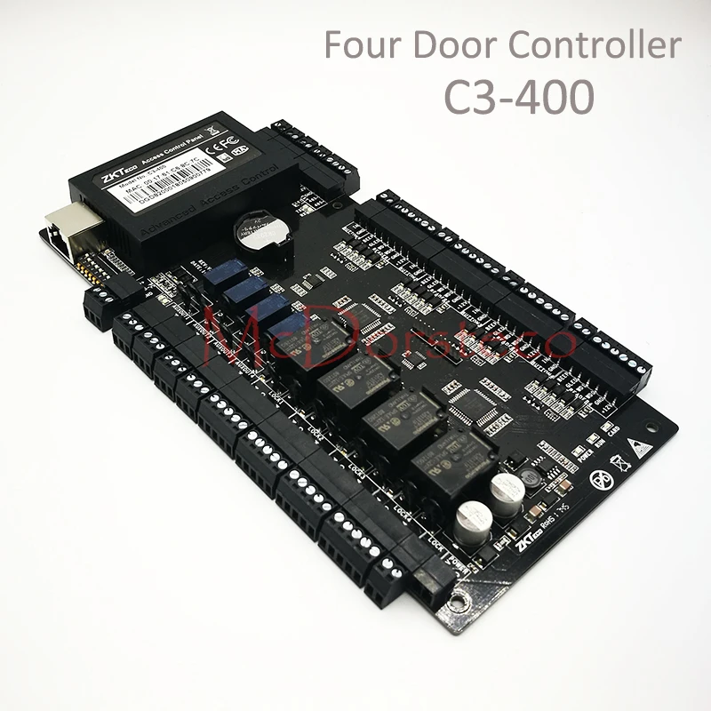 ZK C3 400 Tcp/Ip Rfid система контроля доступа четыре двери контроллер системы защиты IP на